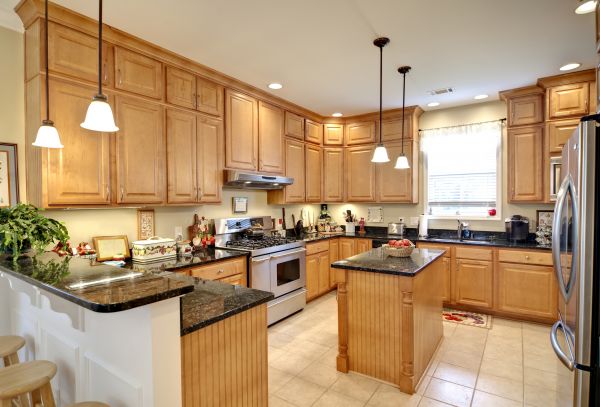 Maple Kitchen Cabinet Repair in Celina